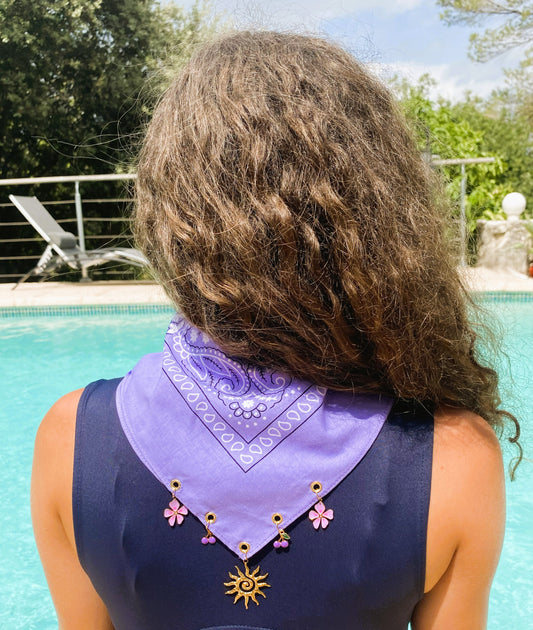 Bandanas violet