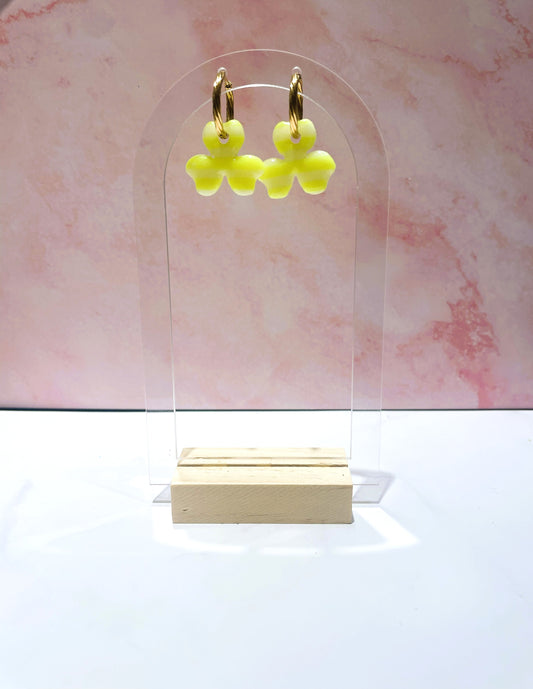Rayées fluo jaune