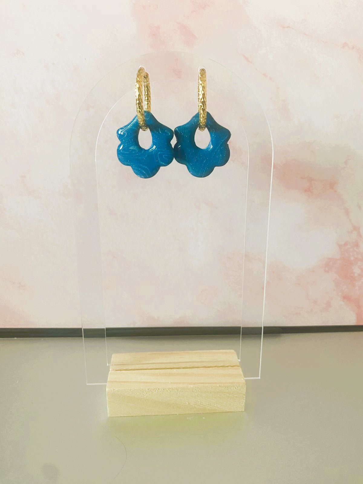 Marbrées bleues