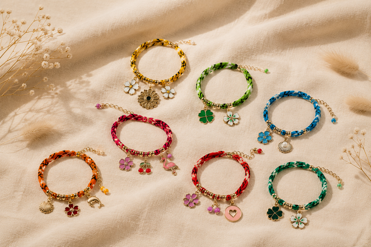 Nos bracelets bandanas