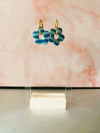 Rayées bleues