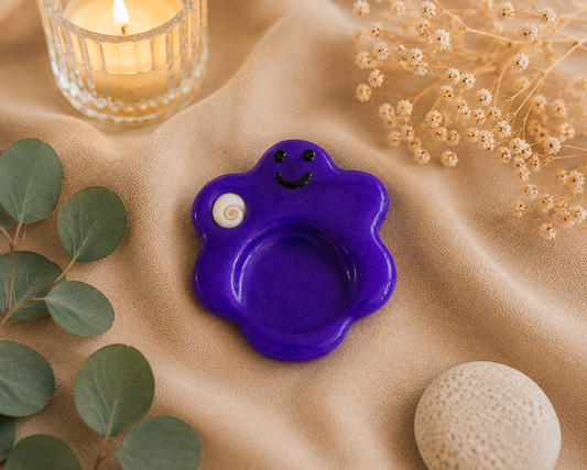 Trésor d'apaisement Smiley violet