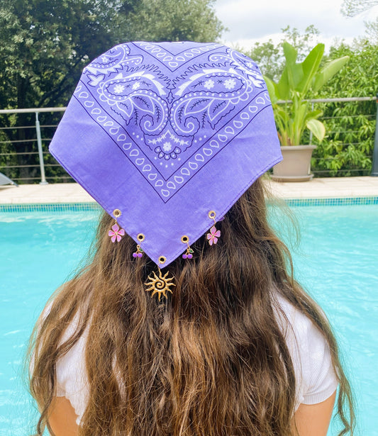 Bandanas violet