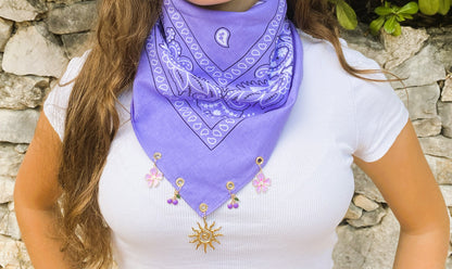 Bandanas violet