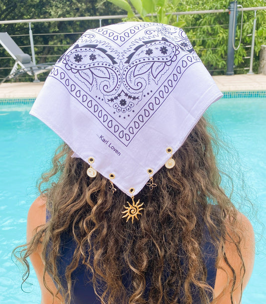 Bandanas blanc