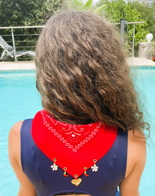 Bandanas rouge