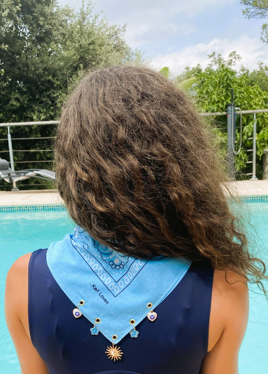 Bandanas bleu