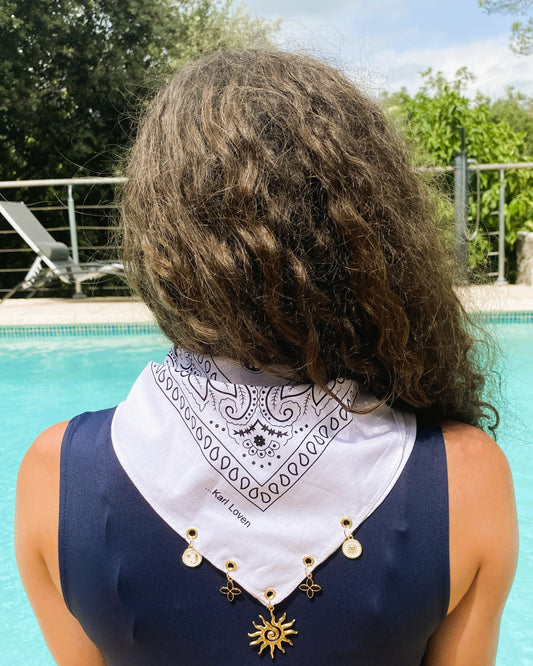 Bandanas blanc