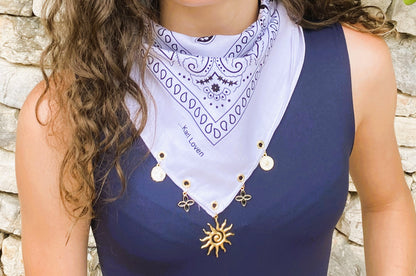 Bandanas blanc