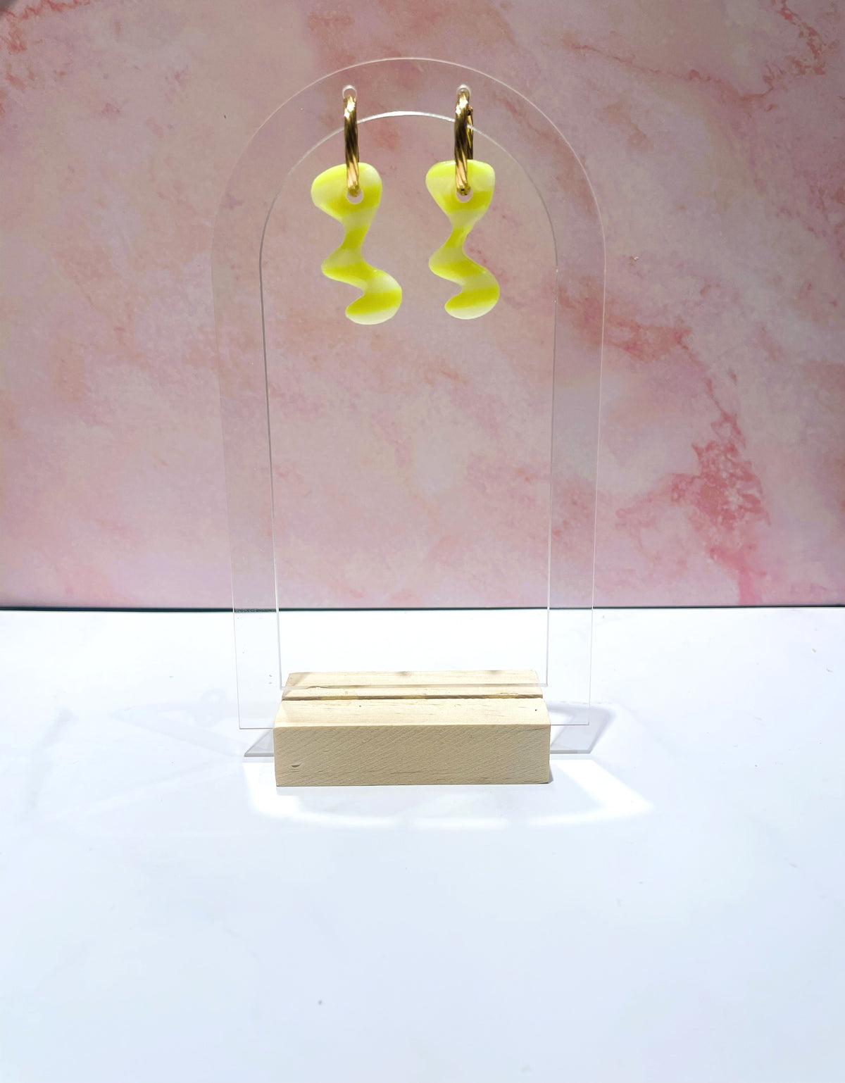 Rayées fluo jaune