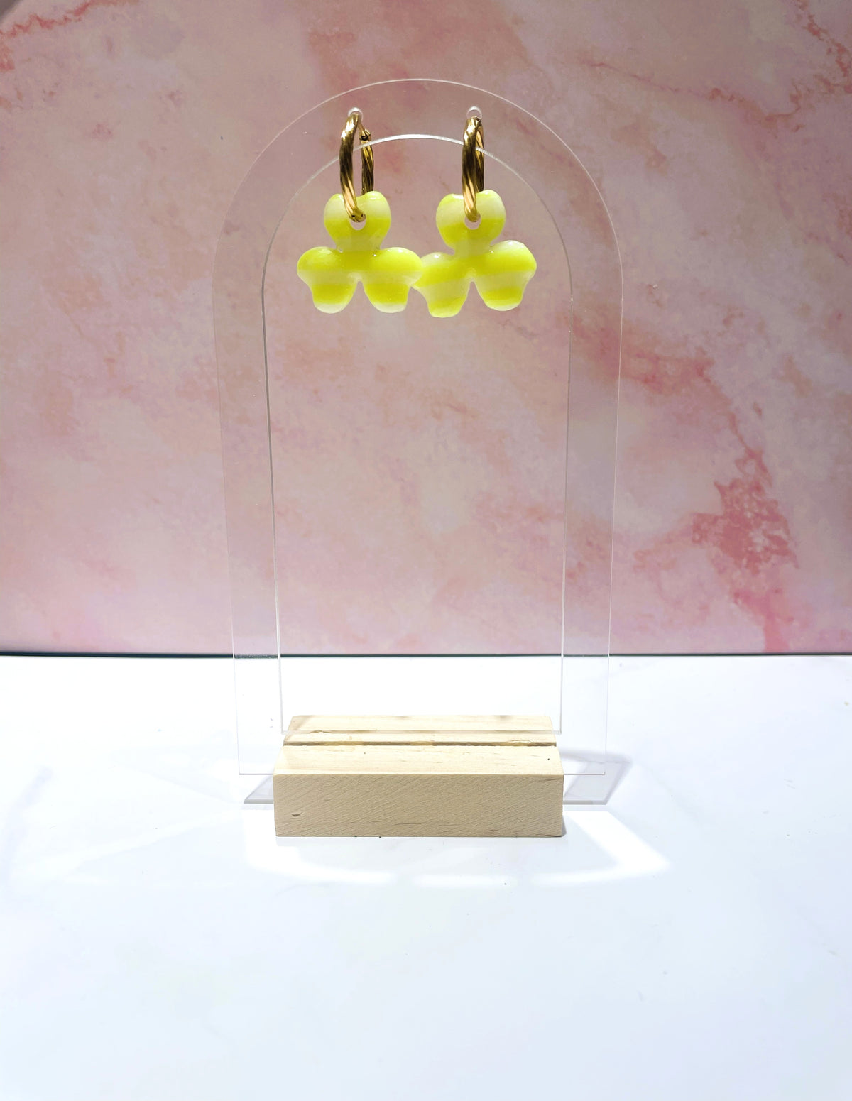 Rayées fluo jaune