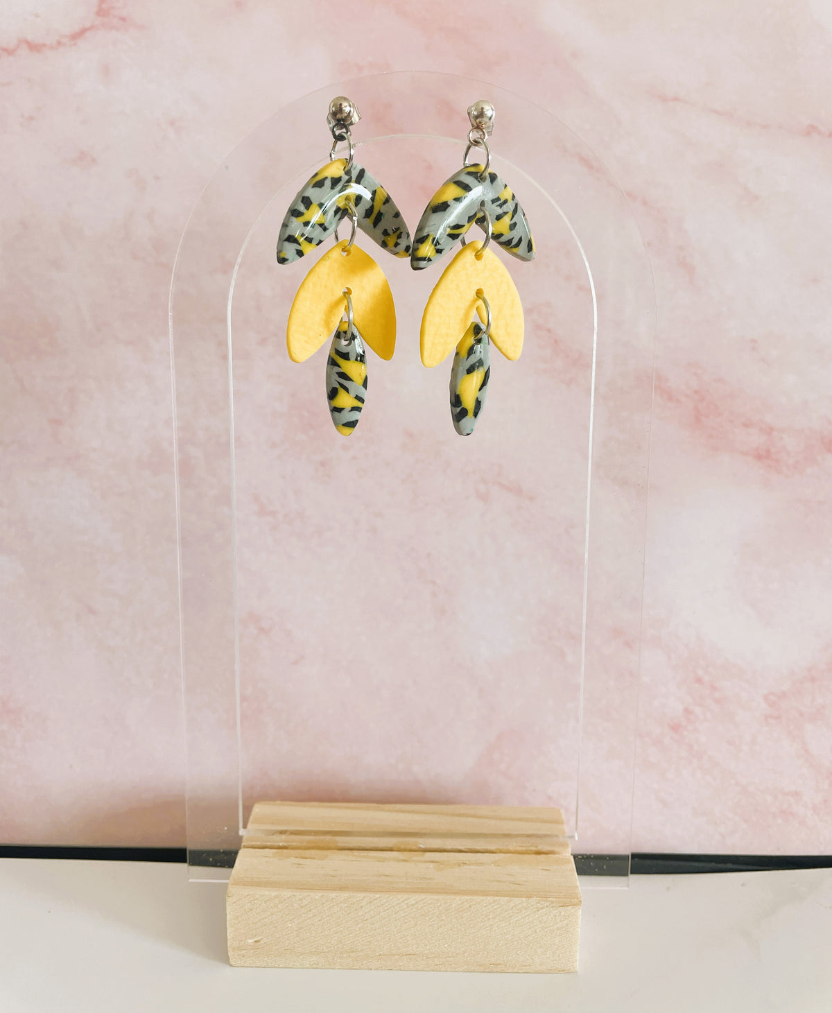 Boucles longues fleurs