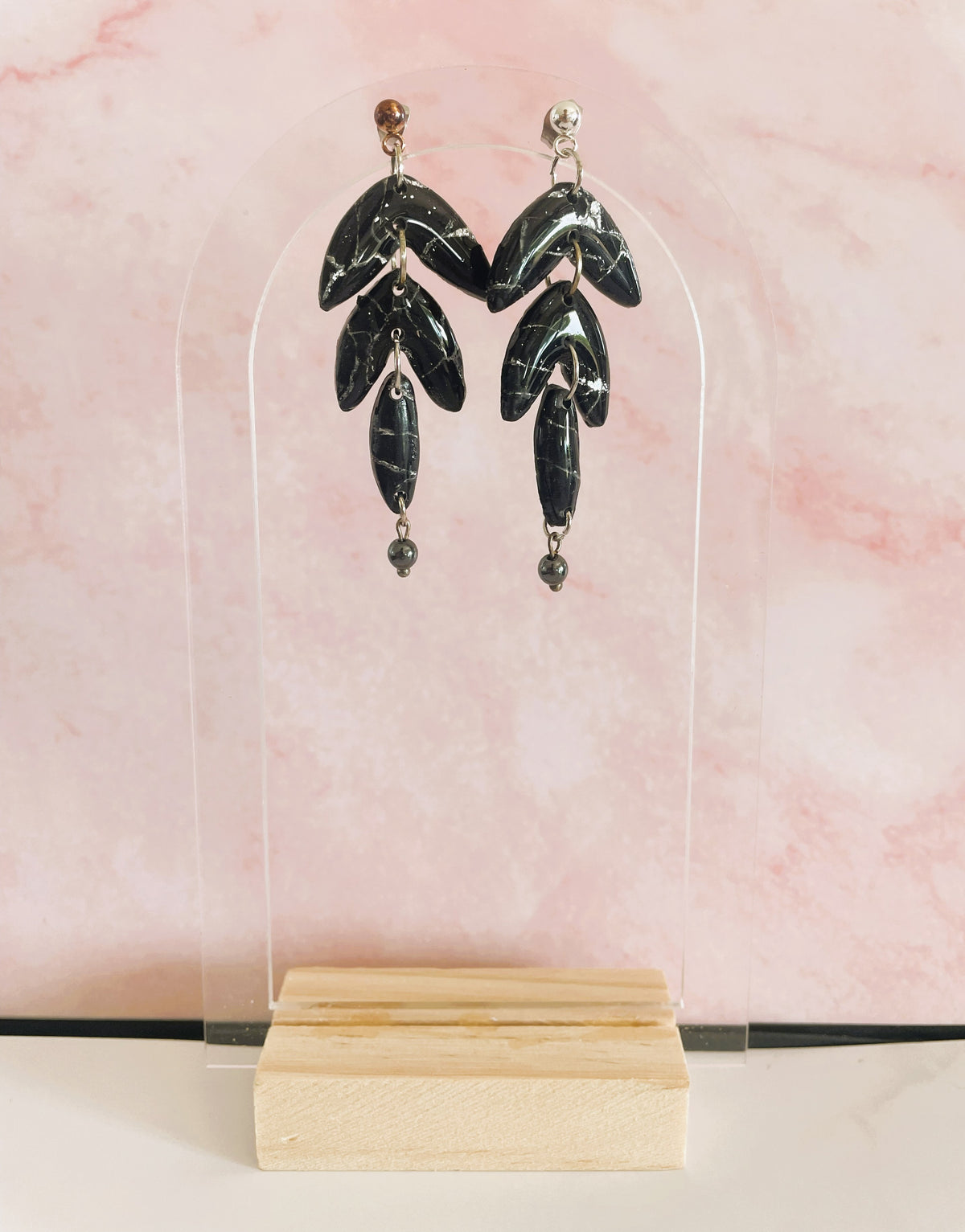 Boucles longues fleurs