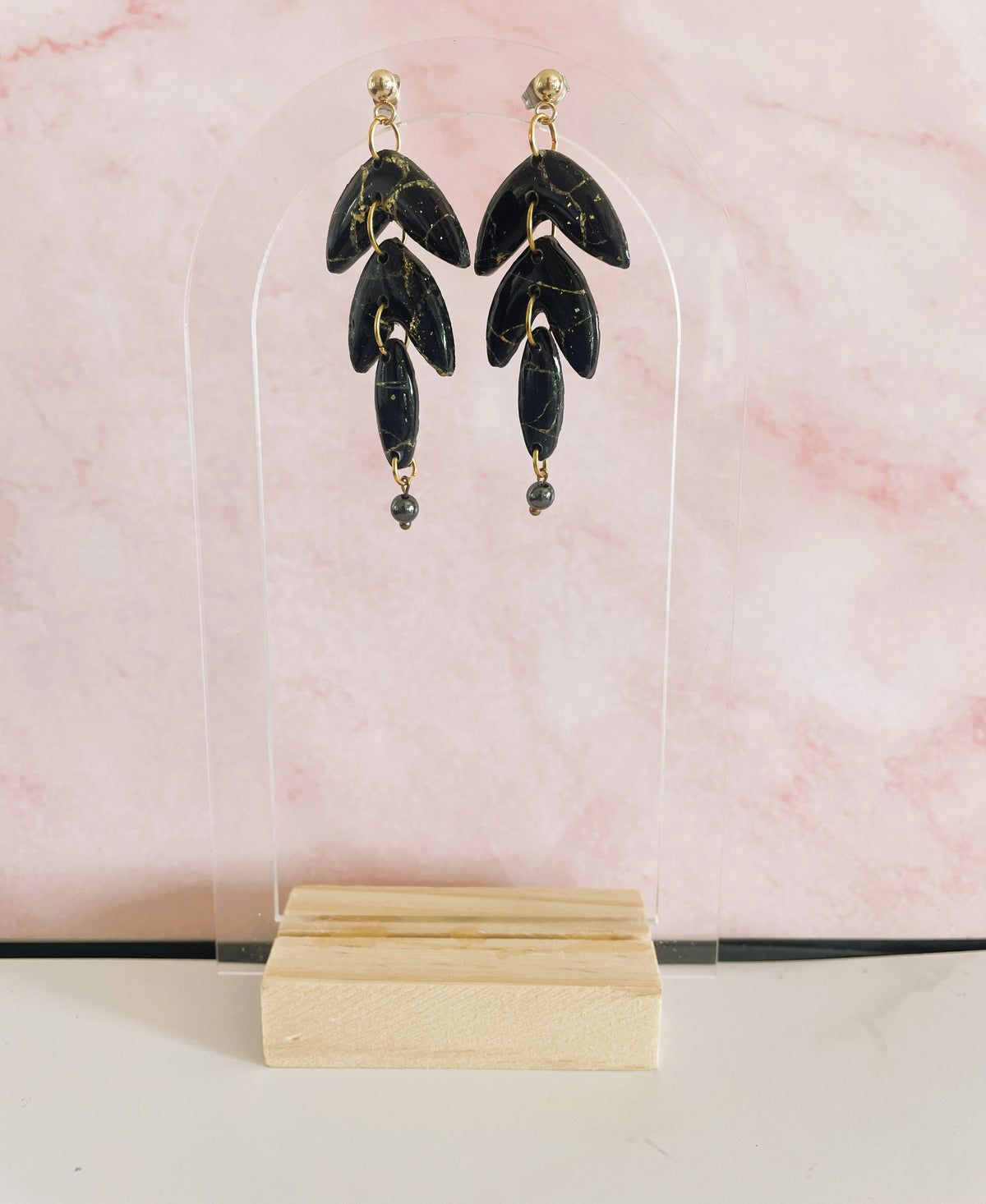 Boucles longues fleurs