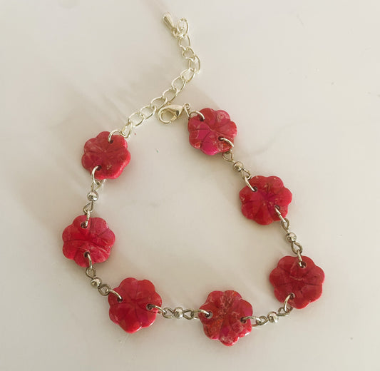 Bracelet fleur