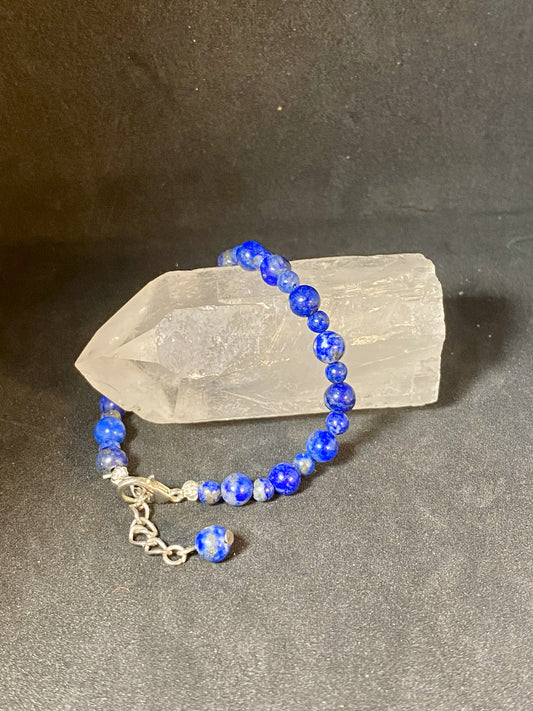 Lapis-Lazuli (4 et 6 mm - ajustable)