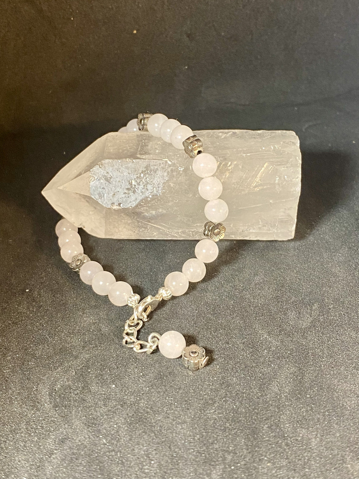 Quartz rose (6mm - ajustable)