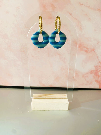 Rayées bleues