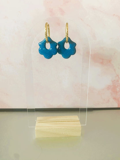 Marbrées bleues