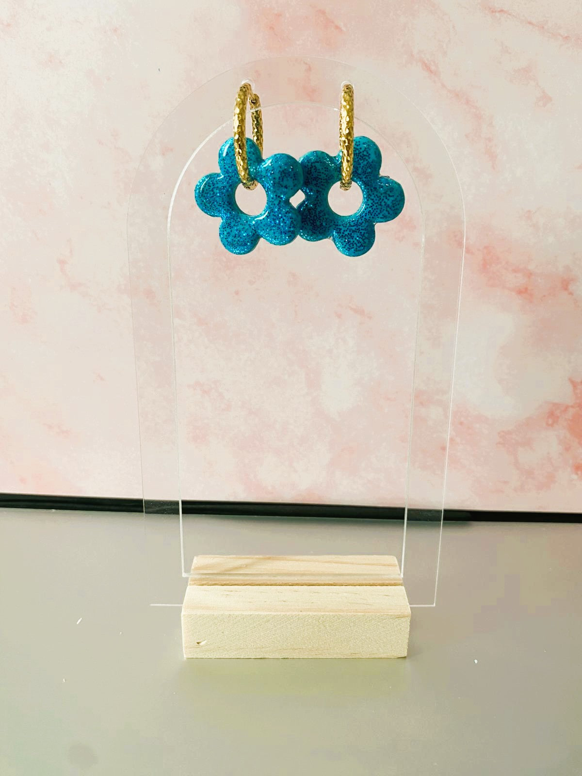 Pailletées bleues (base bleue)